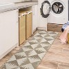 Modern Washable Area Rug - Contemporary Stain-Resistant Carpet for Living Room, Bedroom, Office - 4 of 4