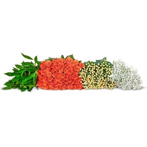 Fresh Cut 96-Stem Build Your Own Hypericum Bouquet - 1 of 4