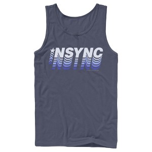Men's NSYNC Retro Fade Tank Top - 1 of 3