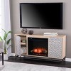 Hollesborne Electric Fireplace with Media Storage - SEI - 3 of 4