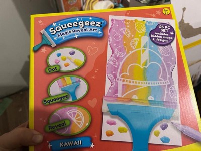 Creativity For Kids Squeegeez Magic Reveal Art Mermaid : Target