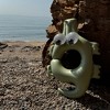 Sunnylife: Cookie The Croc Tube Pool Ring - Inflatable Croc Float,Water & Beach - 4 of 4