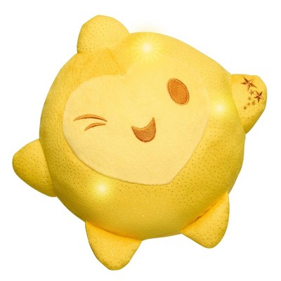 Disney Wish Glowing Yellow Polyester Star Plush Toy for Kids