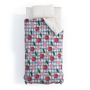 Deny Designs 3pc Twin/Twin XL Mele Art Cherry Blossom Picnic Comforter and Sham Set - 1 of 4