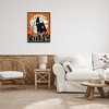 Stupell Industries Halloween Is Calling Haunted House Framed Giclee Art, Black, 24" x 30" - 3 of 4