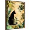 Amanti Art Cats Life Jungle by Justyna Jaszke Framed Canvas Wall Art - 2 of 4