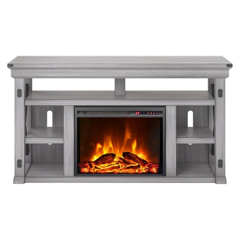 tv stand with fireplace big lots