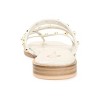 Journee Collection Womens Fanny Tru Comfort Foam Slide Low Block Heel Sandals White 8 - 3 of 4