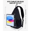 Sling Bag Crossbody Backpack: Over Shoulder Daypack Casual Cr - 2 of 4