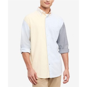 Tommy Hilfiger Mens Colorblocked Oxford Button Up Shirt - 1 of 1