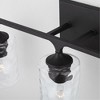 Capital Lighting Clint 3 - Light Vanity in  Black Iron - 3 of 4