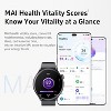 HONGGE Smart Watch with 1.46" HD Display, Bluetooth Calling, Blood Oxygen Monitor, 100+ Sports Modes, Bonus Leather Strap Included - 3 of 4