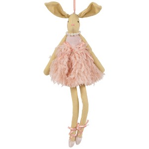 Northlight Plush Ballerina Bunny Easter Wall Decoration - 13" - 1 of 4