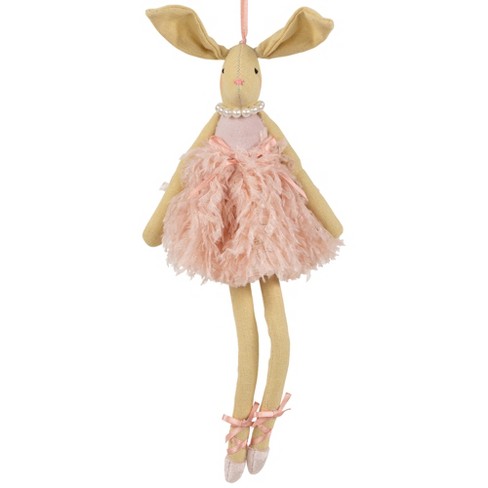 Northlight Plush Ballerina Bunny Easter Wall Decoration - 13" - image 1 of 4