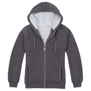 Collections Etc Women's Comfy Fleece Lined Hoodie - 1 of 4
