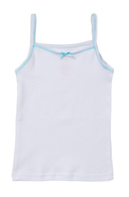 Sportoli Girls Ultra Soft 100 Cotton Tagless Cami Undershirts 4pack