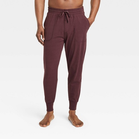 Men's Modal Pajama Pants, Mens Soft Sleep Bottoms Lounge Pants Straight-Fit  Comfy Sleep Lounge Pants PJ Bottoms Drawstring Sweatpants with Pockets 