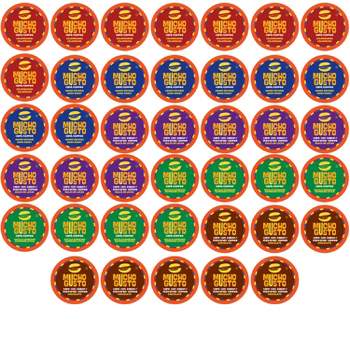 Mucho Gusto Coffee Pods, Keurig K Cup 2.0 Brewer compatible, Variety Pack, 40 count
