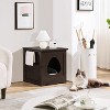 Yaheetech Decorative Cat Litter Box Furniture - 2 of 4