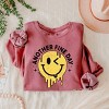 Simply Sage Market S.W.Smiley Another Fine Day Drip Lightweight Garment Dyed Sweatshirt - 3 of 4