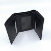 US Marine Corps Logo Genuine RFID Protection Leather TRIFOLD Wallet (Black) - 2 of 2