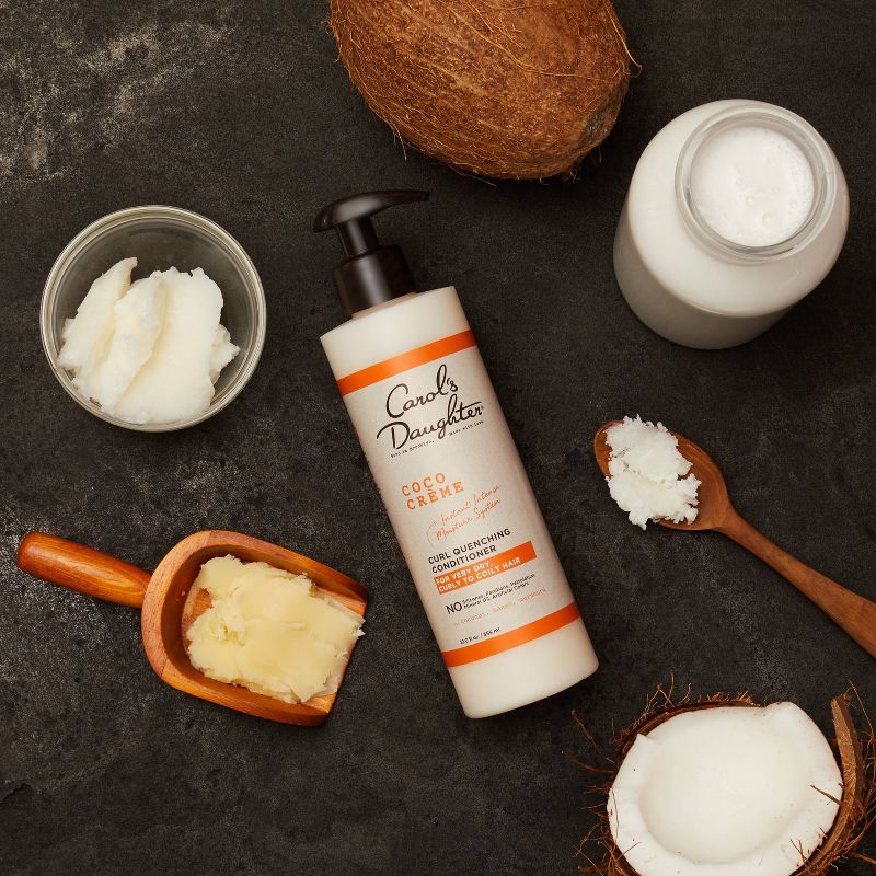 Carol&#39;s Daughter Coco Creme Curl Quenching Conditioner with Coconut Oil for Very Dry Hair - 12 fl oz, 3 of 14