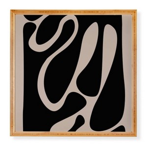 Deny Designs DreamPrintDesigns Organic Minimalist Framed Wall Art Bamboo - 1 of 3