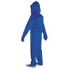 Among Us Kids' Blue Imposter Halloween Costume Jumpsuit - Blue - 7-8 - 3 of 4