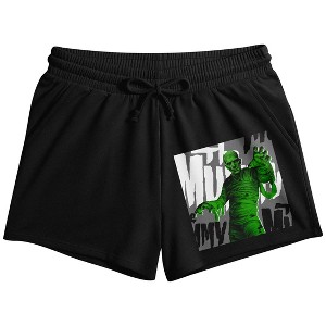 Universal Monsters The Mummy Women’s Black Lounge Shorts - 1 of 2