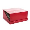 Transpac Mini Ceramic Light Up Christmas Trees with Star - Festive Decorative Objects for Holiday Cheer - 3 of 4