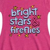 Girls' - Instant Message - Bright Stars And Fireflies Fit & Flair Cap Sleeve Graphic Dress - 2 of 4