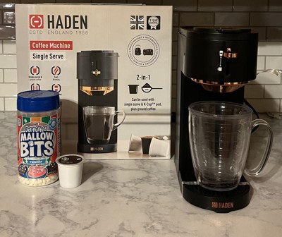 Haden Single-Serve 2 in 1 Coffee Maker for Single-Serve Pods and Ground  Coffee - Sam's Club