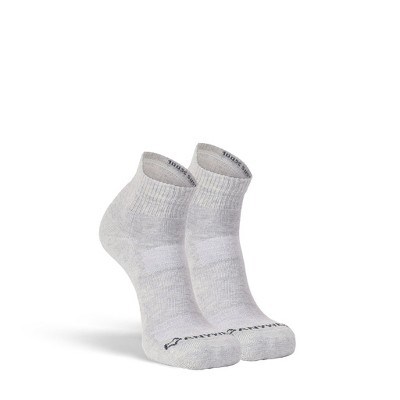 Anywear Essential Lightweight Quarter Crew Sock - 2 Pack