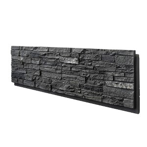 1-Pack Faux Stone Wall Covering Panels for Interior and Exterior Decor, PU Stone Veneer, Siding Panels, 48.03" x 12.99" - 1 of 4