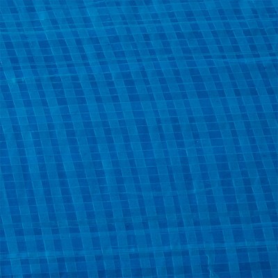 Bestway 58032E 8 Foot Round PVC Debris and Leaves Pool Cover with Drain Holes for Above Ground Fast Set Swimming Pools, Blue