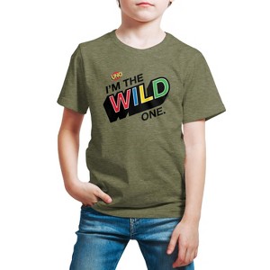 Boys' - UNO - I'm The Wild One Short Sleeve Graphic T-Shirt - 1 of 4