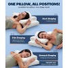 Aghana Digitals Cervical Neck Pillow Value Bundle, Ergonomic Memory Foam, 1 Pack - 4 of 4