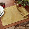 Elrene Poinsettia Elegance Jacquard Holiday Placemat - 13" x 19" - Elrene Home Fashions - 2 of 4