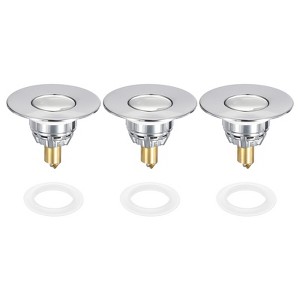 Unique Bargains Stainless Steel Anti-Backflow Kitchen with Protective Cover Drain Stoppers - 1 of 4