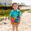 PATPAT Family Matching Outfits Disney Stitch Tropical Print Set Short Sleeve Daddy and Son Matching Shirts - 2 of 4