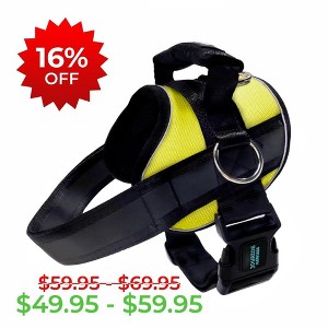 Joyride Harness Premium Advanced No Pull Dog Harness 2.0 Sunshine Yellow - 1 of 4