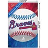 Trends International MLB Atlanta Braves - Logo 13 Unframed Wall Poster Prints - 3 of 4