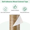 Unique Bargains Self Adhesive Realistic Wood Grain Durable Multi Use Masking Tape 1 Pc - 4 of 4