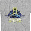 Batman Robin And Nightwing Geometrical Design Youth Boy's Athletic Heather Gray T-Shirt - 2 of 3