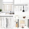 LunaLulinlk 2 Pack 4/8" Spring Tension Curtain Rod, RV Tension Bars, Adjustable Cupboard Rods White 16 to 28 Inch, Suitable for Doors and Windows - 3 of 4