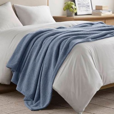 Sapphtopaz Feathersoft Polyester Twin Size Blanket, Soft Buttery Throw Blanket for Couch, 66"W x 90"L Fleece Blankets for Bed