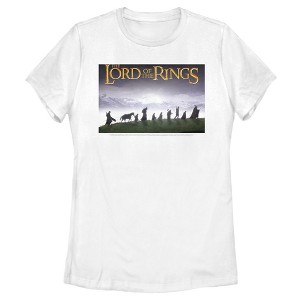 Women's The Lord of the Rings Fellowship of the Ring Movie Poster T-Shirt - 1 of 4