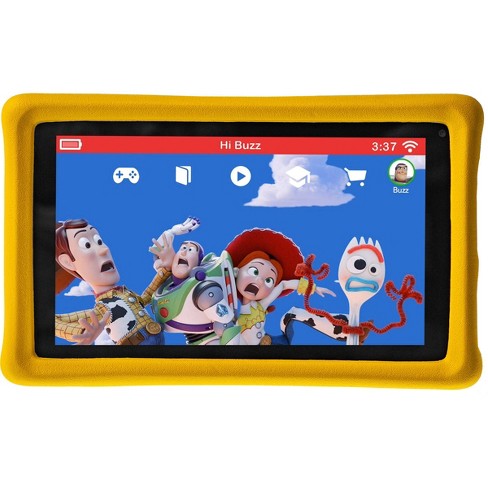 Pebble Gear Disney Toy Story 4 7 Kids Wi Fi Tablet With 16gb Storage Yellow Pg Target