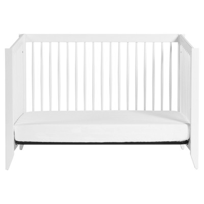 Sprout White 4-in-1 Convertible Crib with Tapered Feet