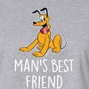 Women's - Disney - Mans Best Friend Cropped Graphic T-Shirt - 2 of 4